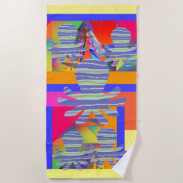 Toalha De Praia Geo Octopus