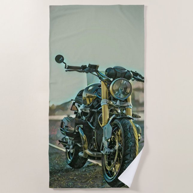 Toalha De Praia Gifts for motorcyclists (Frente)