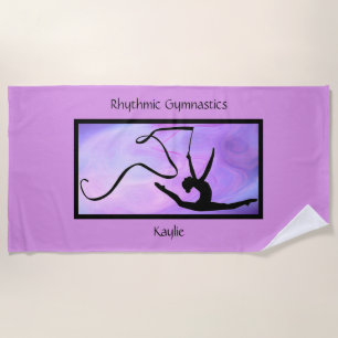 Toalha De Praia Ginástica Rítmica Beach Towel