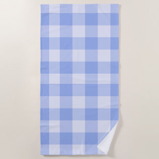 Toalha De Praia Gingham Pré-Modernizado