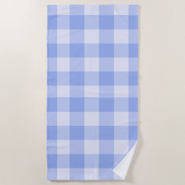 Toalha De Praia Gingham Pré-Moderno