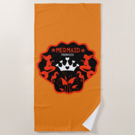 Toalha De Praia Girl Mermaid Princess