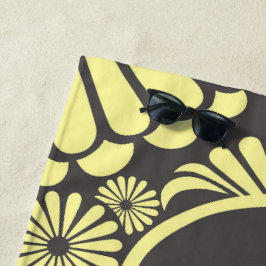 Toalha De Praia Girl Modern Minimalist Beach Towel