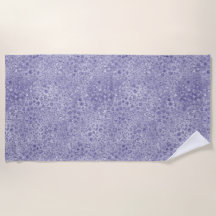 Girly Purple Glitter Glitz Leopard