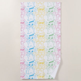 Toalha De Praia Gizmo | Luz Brilhante! Luz Brilhante!