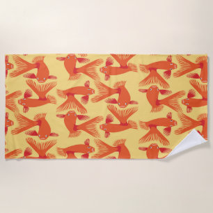 Toalha De Praia "Glorious Goldfish" Beach Towel