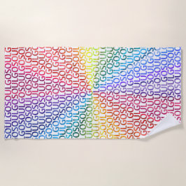 Toalha De Praia Go Soul