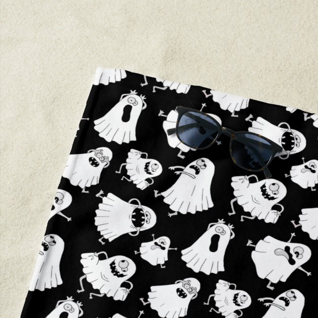 Toalha De Praia Goofy Ghosts Beach Towel (In Situ)
