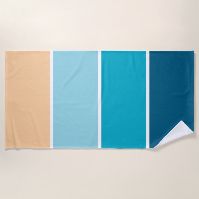 Toalha De Praia Gradient Beach Towel (Frente)