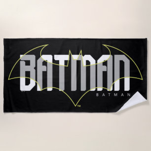 Toalha De Praia Gráfico do nome Hi-Tech do Batman