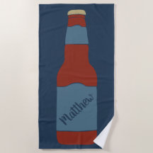 Gráfico Personalizado do Frasco de Cerveja