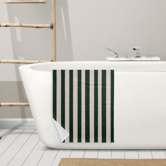 Toalha De Praia Green striped beach towel (Criador carregado)