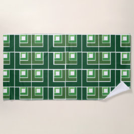 Toalha De Praia Green Topsy Turvy