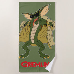 Toalha De Praia Gremlins Strich Trench Casaco Flash