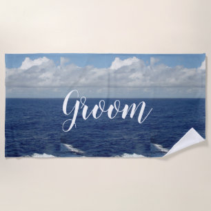 Toalha De Praia Ground Ocean Waves Beach Towel