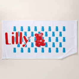 Toalha De Praia Gummy Jelly 