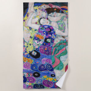 Toalha De Praia Gustav Klimt - A Virgem