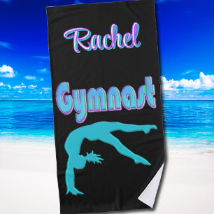Toalha De Praia Gymnast Back Handspring Love to Tumble