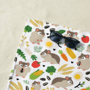 Toalha De Praia Hamsters E Seus Tratamentos