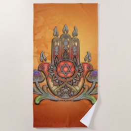 Toalha De Praia Harmonia de cor e forma