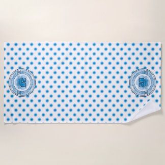 Toalha De Praia Harmony Dental 20th Anniversary Beach Towel