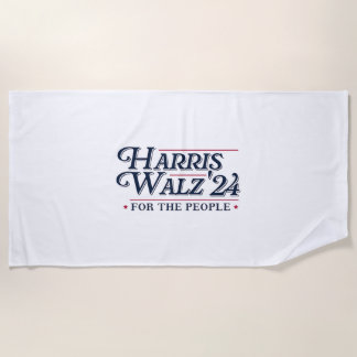 Toalha De Praia Harris Walz 2024