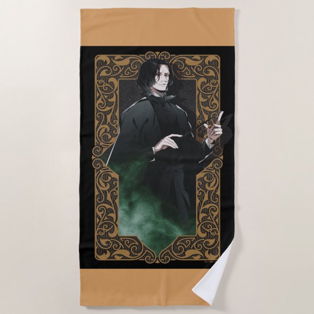 Toalha De Praia HARRY POTTER™ | Gráfico de quadro de fita de anime (Frente)