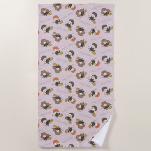 Toalha De Praia HARRY POTTER™, Hermione e Ron Flying Patterm