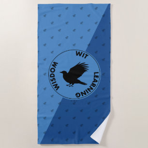 Toalha De Praia Harry Potter RAVENCLAW™ Traços para a Casa Gr