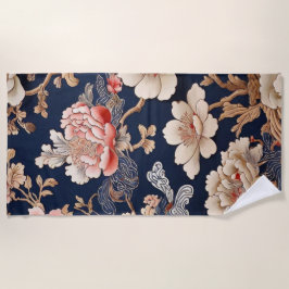 Toalha De Praia Historisches chinesisches Stoffmuster