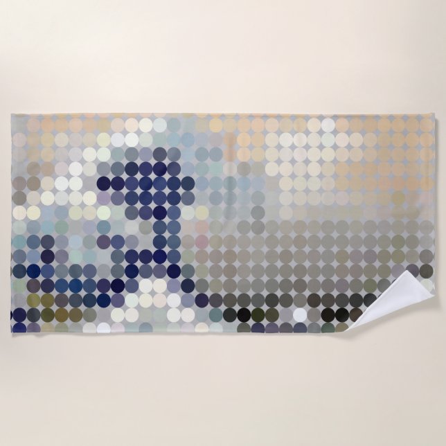 Toalha De Praia Hokusai "Wave Excelente" Pixeldot Beach Towel (Frente)