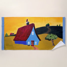 Toalha De Praia HOME SWEET HOME Beach Towel