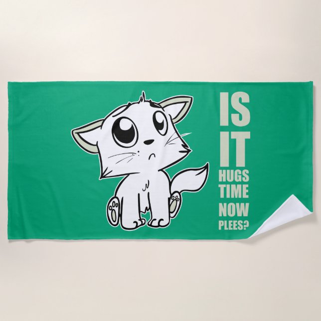 Toalha De Praia Hugs time (Frente)