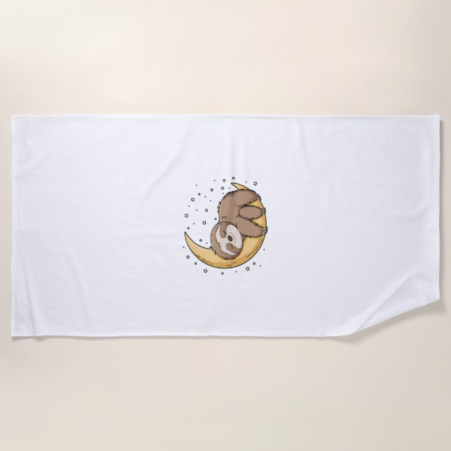 Toalha De Praia I Need More Sleep (Frente)