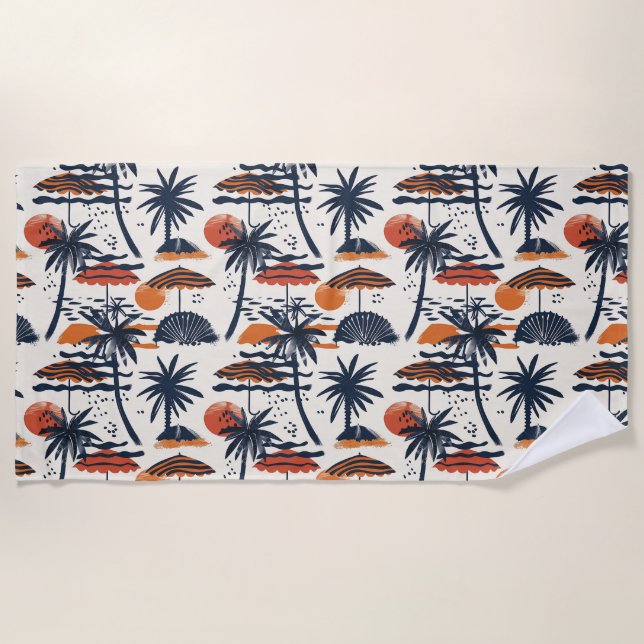 Toalha De Praia Ibiza Iconic Destinos Europeus (Frente)