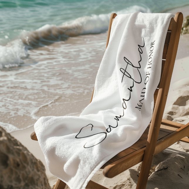 Toalha De Praia Ideias de Presentes Personalizados para Dama de Ho (Criador carregado)