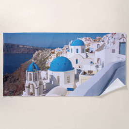 Toalha De Praia Ilha de Santorini, Grécia