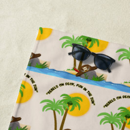 Toalha De Praia ilha pirata praia
