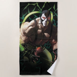 Toalha De Praia Ilustração do Batman Bane Enxame de Morcegos