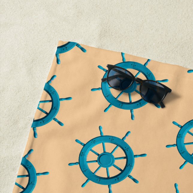 Toalha De Praia Imagem Fotográfica Rústica do Roteiro de Direção d (In Situ)