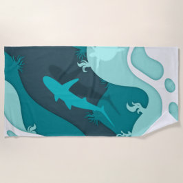 Toalha De Praia Impressão havaiano