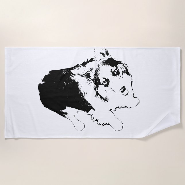 Toalha De Praia Indo para o Sol (Frente)