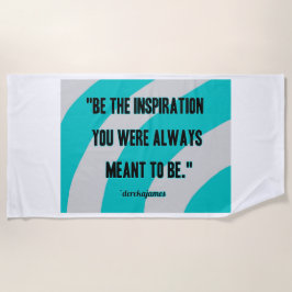 Toalha De Praia Inspiration Beach Towel