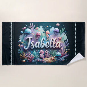 Toalha De Praia Isabella Ocean Adventure Beach Towel