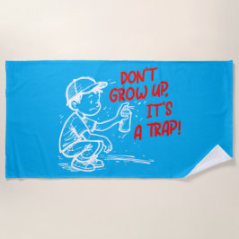 Toalha De Praia It's a trap