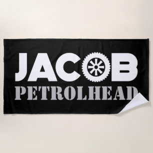Toalha De Praia Jacob Petrol Head