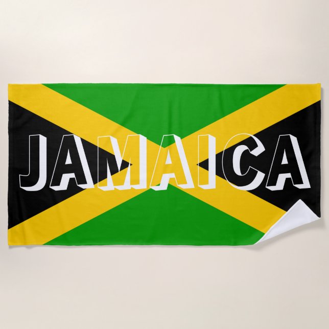 Toalha De Praia Jamaica (Frente)