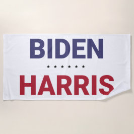 Toalha De Praia Joe Biden e Kamala Harris (2020 - Eleições nos EUA