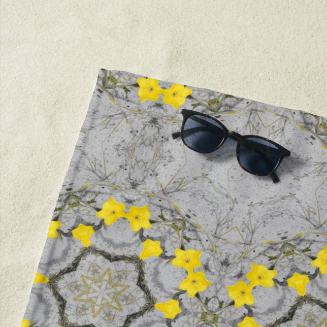 Toalha De Praia Jonquil Harmony Wheel  (In Situ)