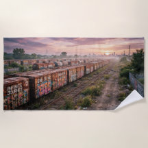 Jornada Infinita Ruínas Urbanas Trem Grafite
